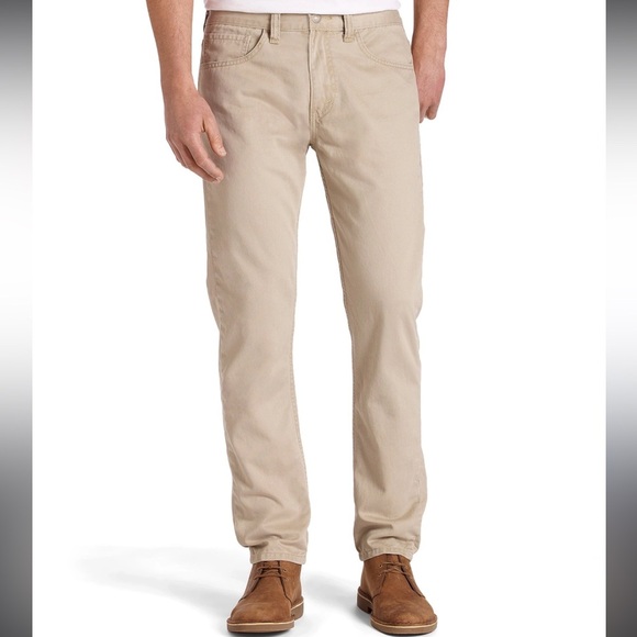 Men’s size 34 x 30 514 straight jeans/khakis in great condition - Picture 1 of 5